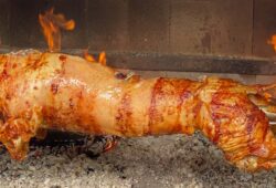 Spanferkel vom Grill